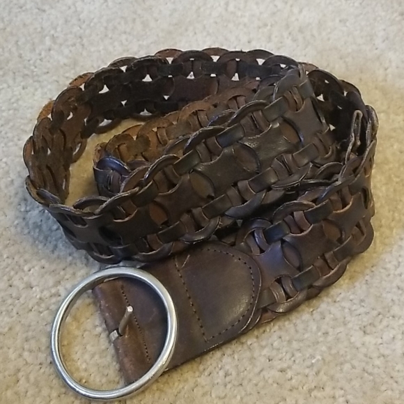 Genuine Leather Belt. Worn once! - Picture 1 of 3